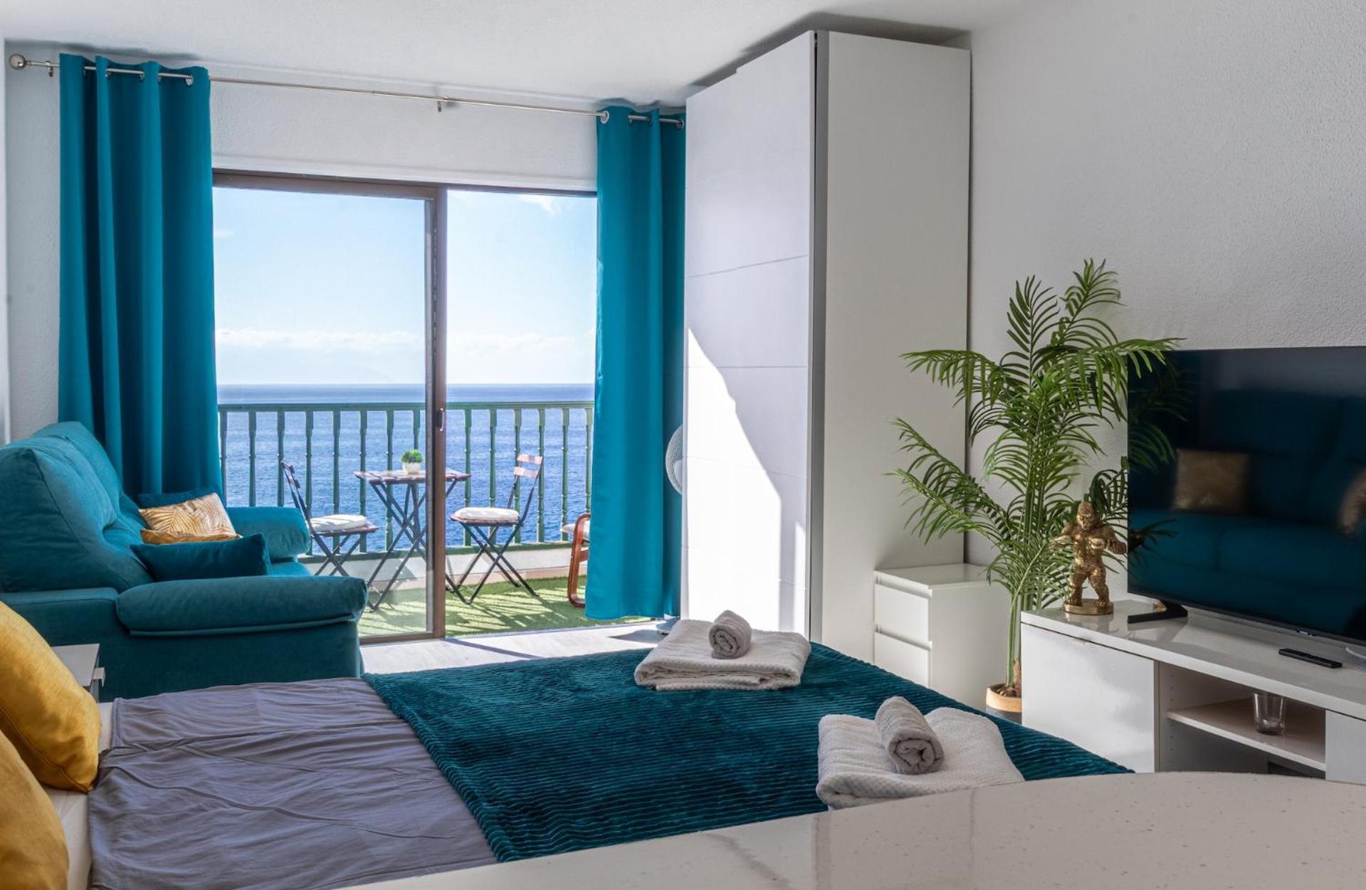 Oceanfront Studio By Dream Homes Tenerife بويرتو دي سانتياغو المظهر الخارجي الصورة
