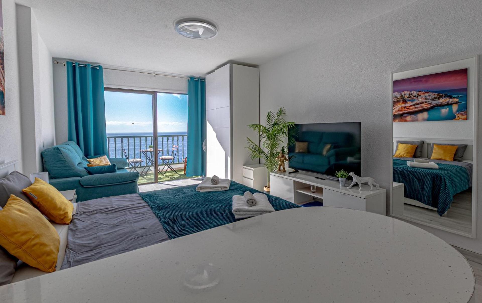 Oceanfront Studio By Dream Homes Tenerife بويرتو دي سانتياغو المظهر الخارجي الصورة